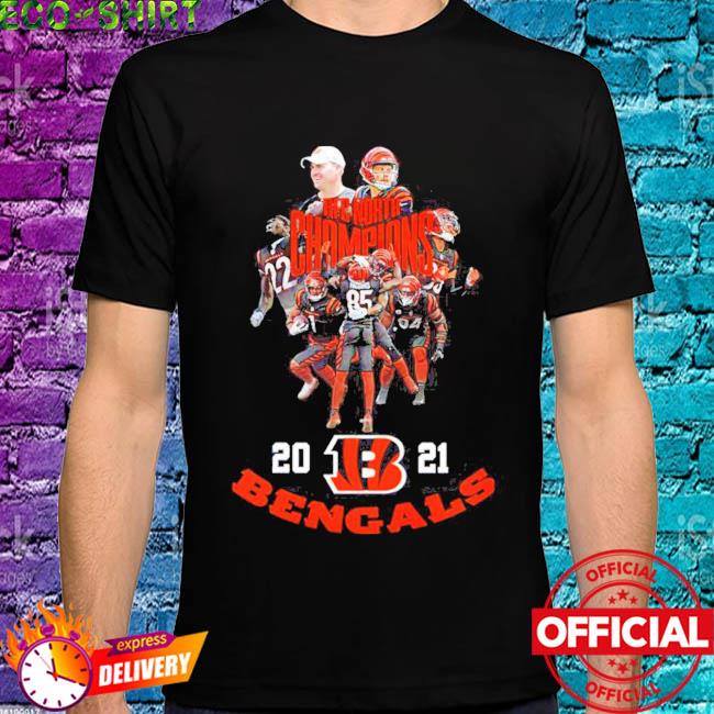 Bengals afc north champs 2021 shirt