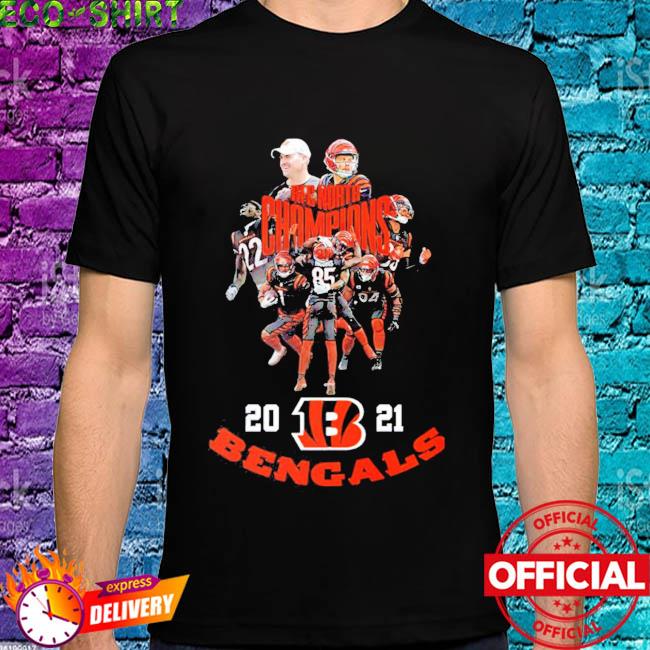 Official Cincinnati Bengals AFC North Division Champions shirt, hoodie,  sweater, long sleeve and tank top