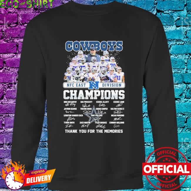 Cowboys 2021 NFC East Division Champions Shirt