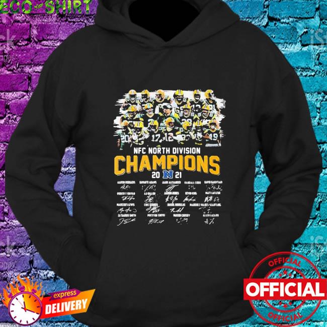 2021 - 2022 Nfc North Green Bay Packer Champions Hoodie, T-shirts