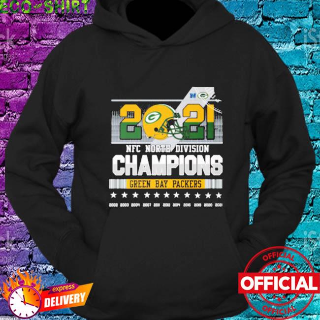 Green bay packers football team 2022 nfc north division champions shirt,  hoodie, sweater, long sleeve and tank top