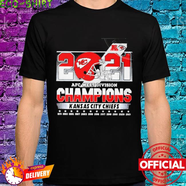 Kansas City Chiefs 2022 Afc West Champions Shirt