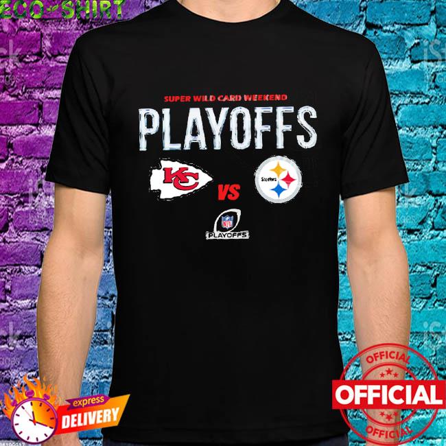 Kansas city Chiefs vs Pittsburgh steelers 2022 super wild card playoffs  shirt, hoodie, sweater, long sleeve and tank top