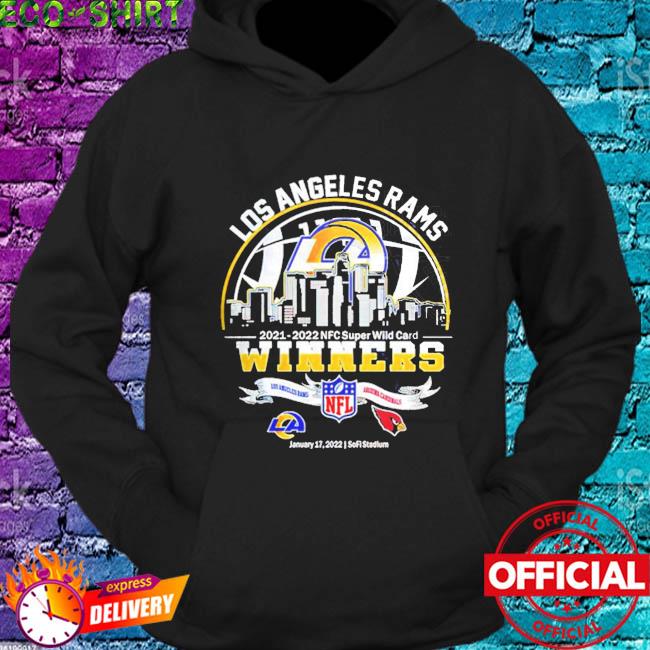 Snoopy Los Angeles Rams Winners Champions 2021 2022 Wild Card NFL T-Shirt,  hoodie, sweater, long sleeve and tank top