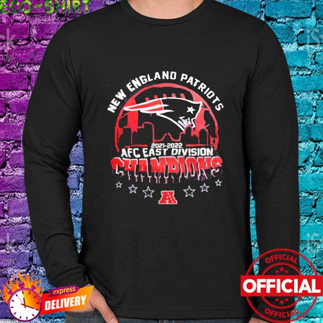 New England Patriots 2022 AFC East Champions Fan Gifts T-Shirt - REVER LAVIE