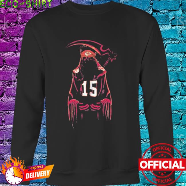 Official patrick mahomes ii grim reaper 2022 shirt, hoodie, sweater, long  sleeve and tank top