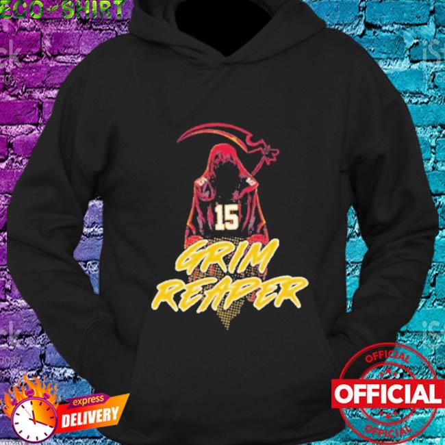 Official patrick mahomes ii grim reaper 2022 shirt, hoodie