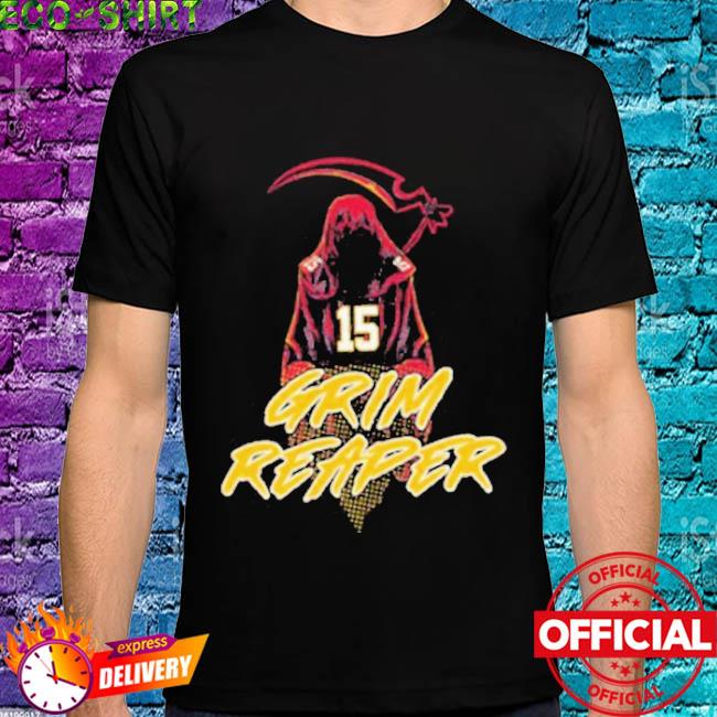 Official Patrick mahomes when it's grim grim reaper T-shirt, hoodie, tank  top, sweater and long sleeve t-shirt