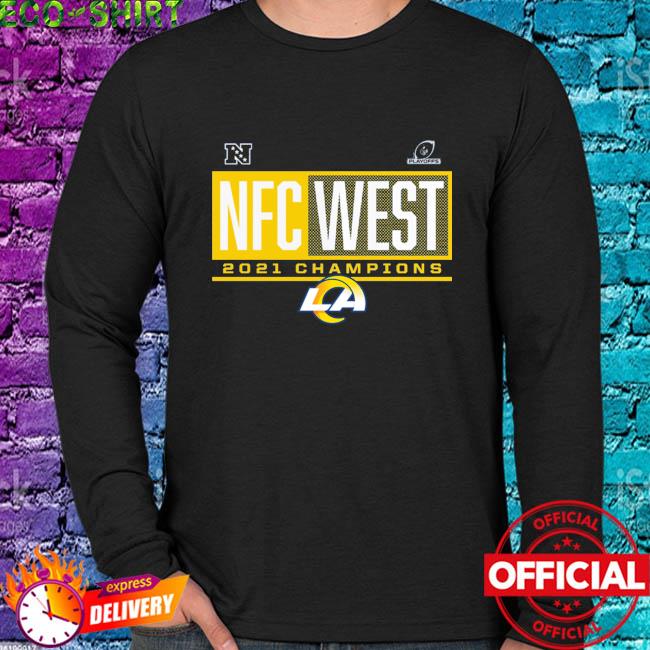 Rams 2021 nfc west division champions shirt, hoodie, sweater, long