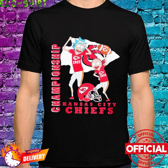 Rick And Morty Kansas City Chiefs 2022 AFC Conference Championship T-Shirt,  hoodie, sweater, long sleeve and tank top