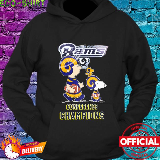 Snoopy Peanuts Los Angeles Rams 2022 NFC Conference Championship T-Shirt,  hoodie, sweater, long sleeve and tank top