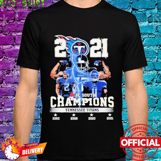 titans afc south champions shirt