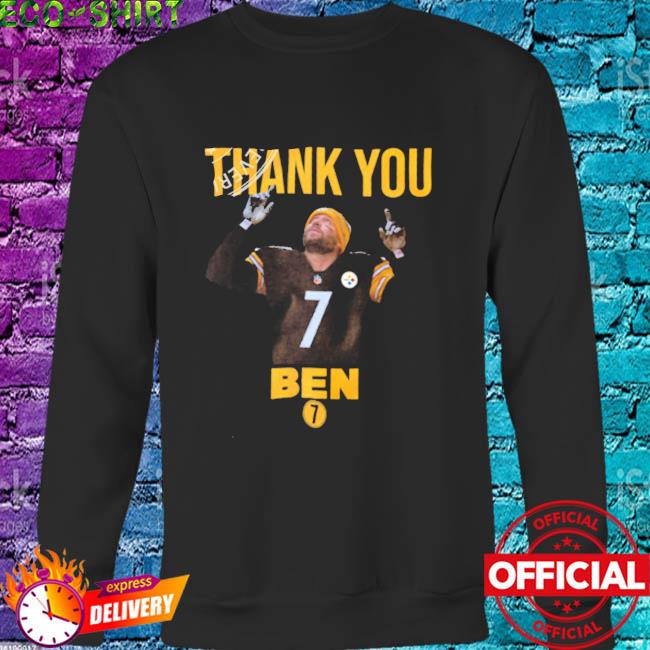 Ben Roethlisberger Pittsburgh Steelers Shirt, hoodie, sweater, long sleeve  and tank top