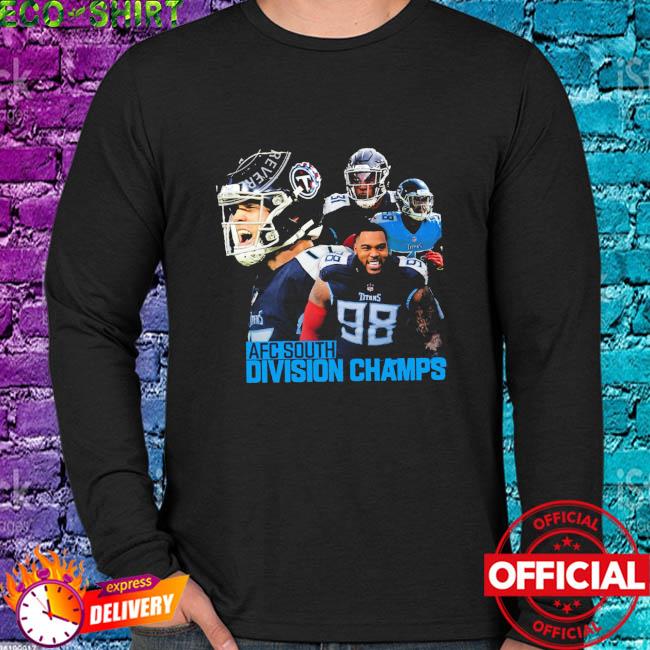 Titans No 1 Seed AFC South Davision Champions Super Bowl T-Shirt - REVER  LAVIE