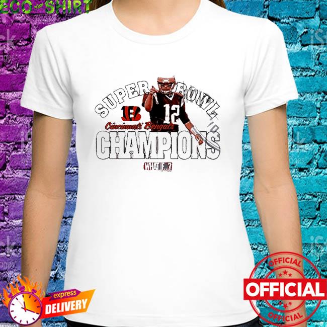 What if Super Bowl Champions Cincinnati Bengals Tom Brady 12 Classic T-Shirt  - REVER LAVIE