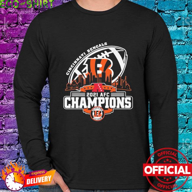 Cincinnati Bengals 2021 AFC Champions shirt, hoodie, sweater, long