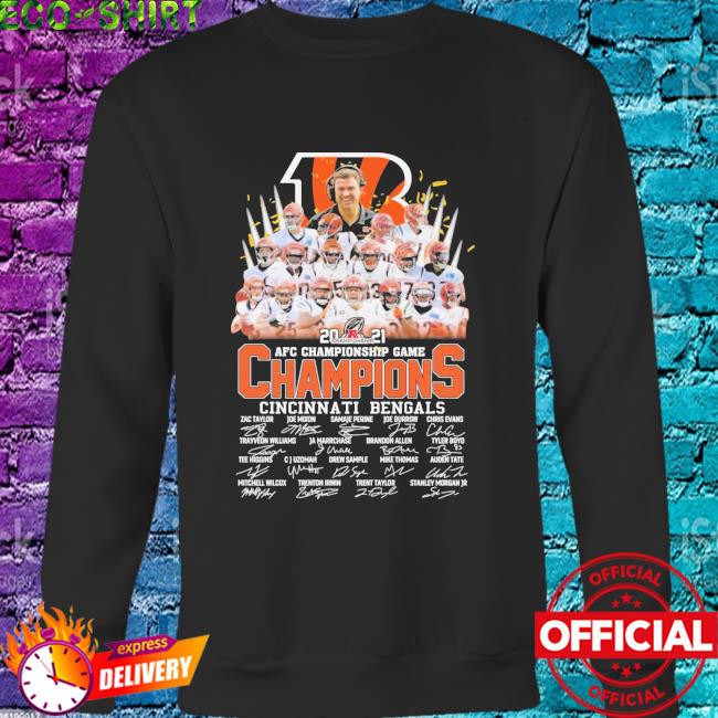 Bengals 2021 AFC Champions Apparel, Cincinnati Bengals AFC Champs Shirts,  Hats