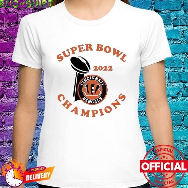 Super Bowl 2022 Cincinnati Bengals Champion logo T-shirt, hoodie, sweater,  long sleeve and tank top