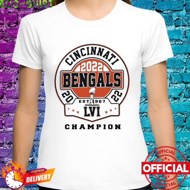 Official cincinnati Bengals Super Bowl Champion 2022 T-Shirt