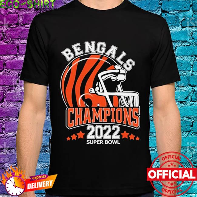 Official cincinnati Bengals Super Bowl Champion 2022 T-Shirt