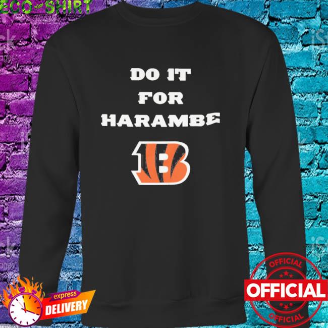 Bengals Do It For Harambe Shirt, hoodie, sweater, long sleeve and tank top