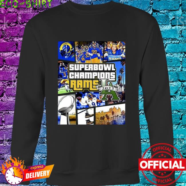 Official Los Angeles Rams NFC West Champs Super Bowl LVI Shirt, hoodie,  sweater, long sleeve and tank top