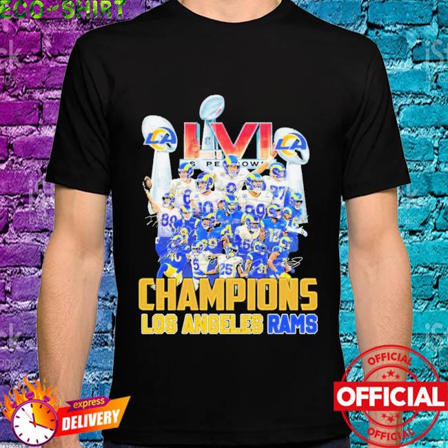 super bowl rams t shirts