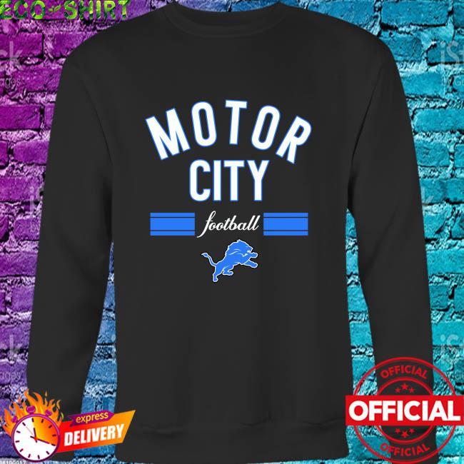 NFL Detroit Lions Motor City Football T-shirt - Printing Ooze