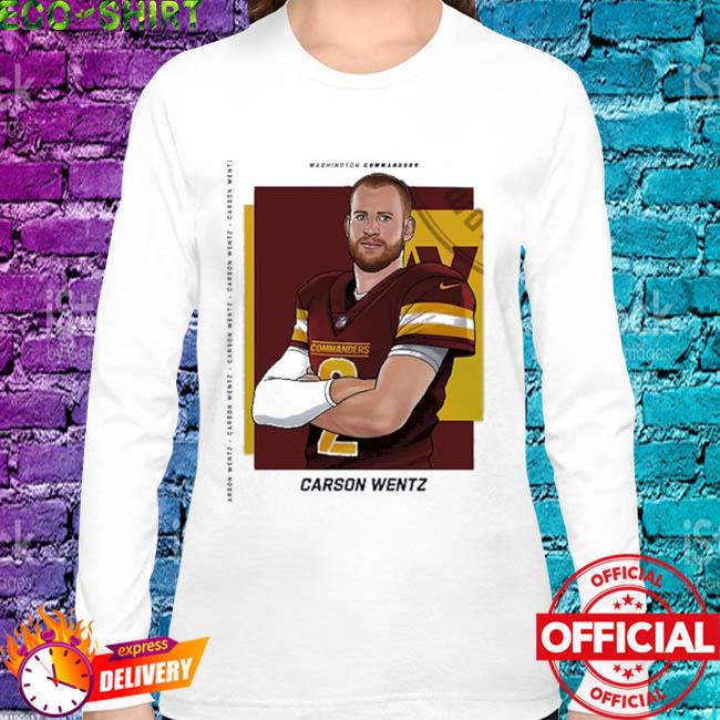 Commander Carson Wentz Washington Commanders T-shirt