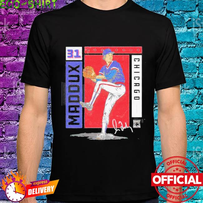 Official Chicago Cubs Greg Maddux card stat signature shirt, hoodie,  sweater, long sleeve and tank top