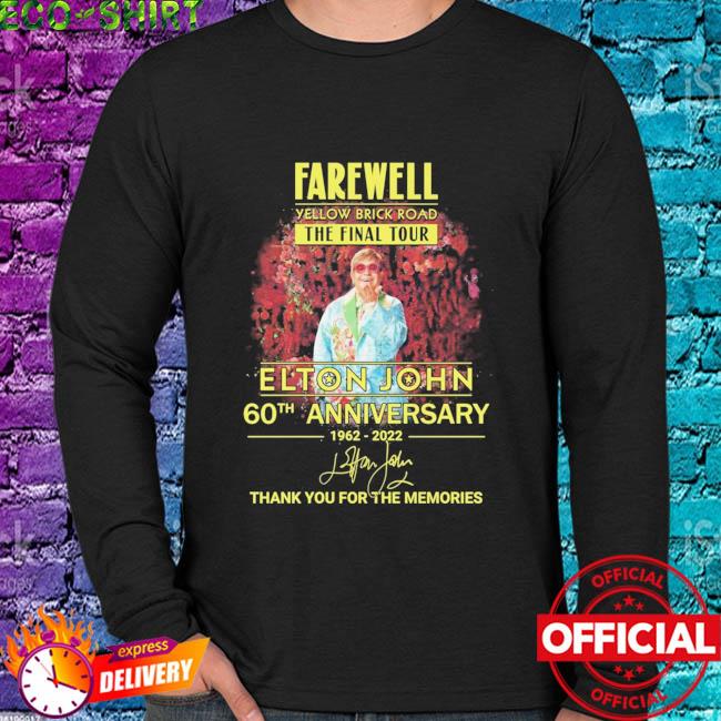 Elton John Farewell Yellow Brick Road T Shirt