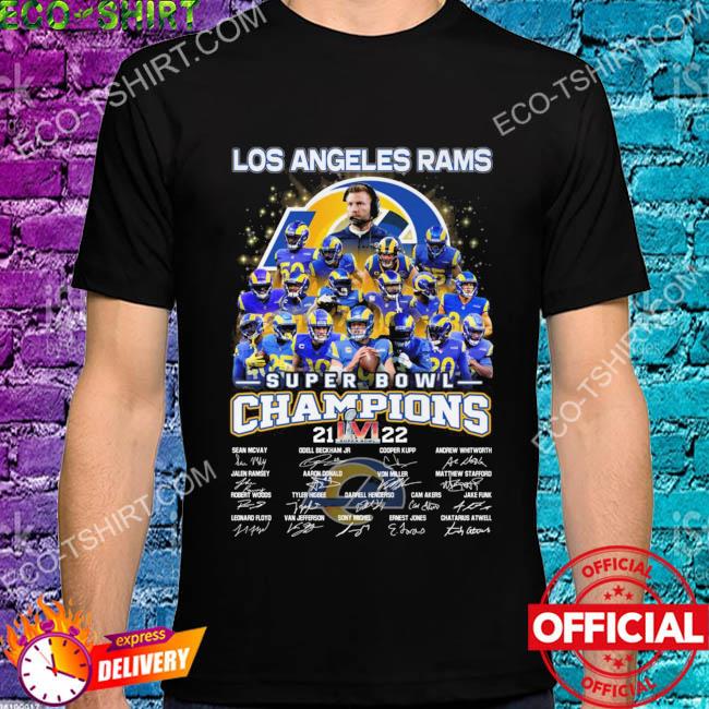 2021 - 2022 Super Bowl Champions Los Angeles Rams shirt, hoodie, sweatshirt  and tank top