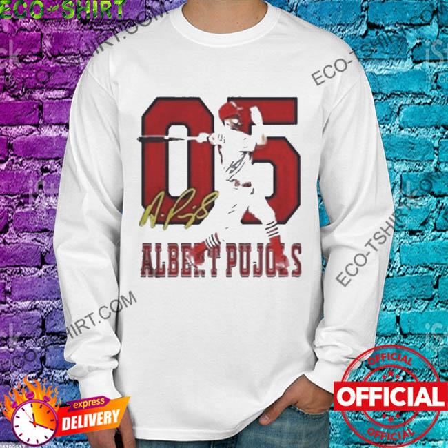LONG SLEEVE Cardinals Albert Pujols Logo T-shirt 