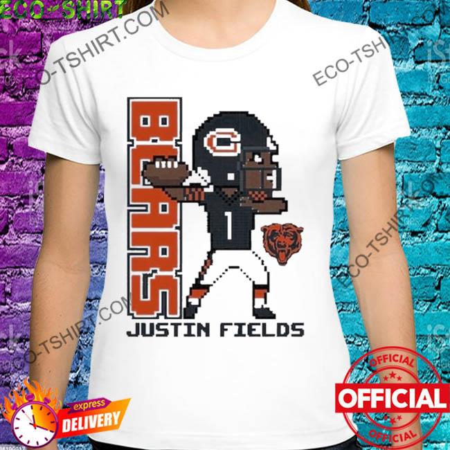 Chicago Bears Justin Fields Caricature Shirt, hoodie, sweater, long sleeve  and tank top