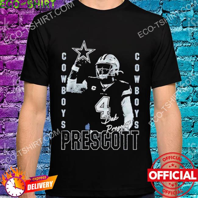 Dak Prescott Dallas Cowboys Signature T-Shirts, hoodie, sweater