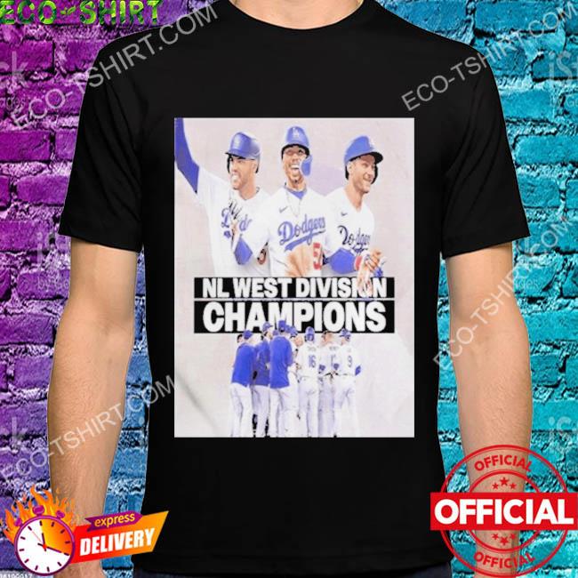 2022 NL West Division Champions LA Dodgers T-shirt, Custom prints store