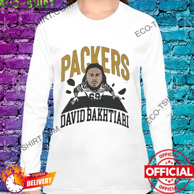 Official Packers 69 david bakhtiari breakthrough shirt, hoodie, sweater,  long sleeve and tank top