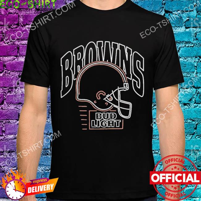 Cleveland browns and bud light shirt