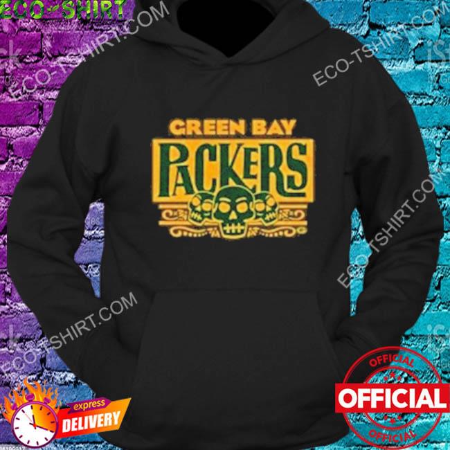 Green Bay Packers Starter Sugar Skull Shirt, hoodie, sweater, long sleeve  and tank top