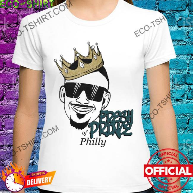 Jalen hurts prince philly crown shirt