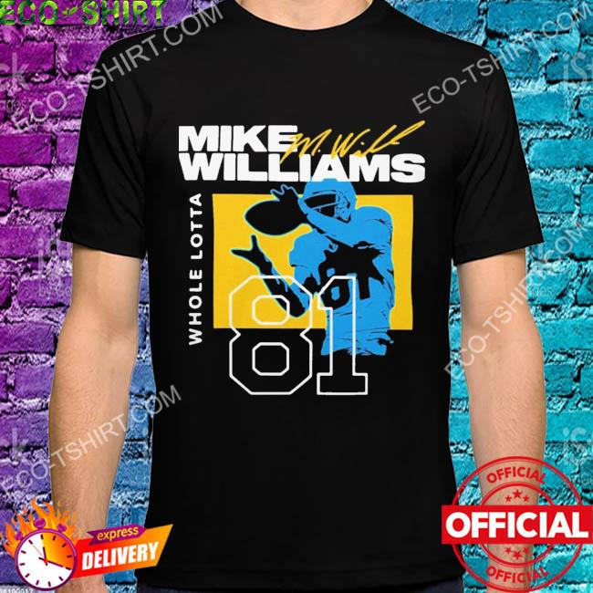 Mike williams whole lotta 81 signature shirt