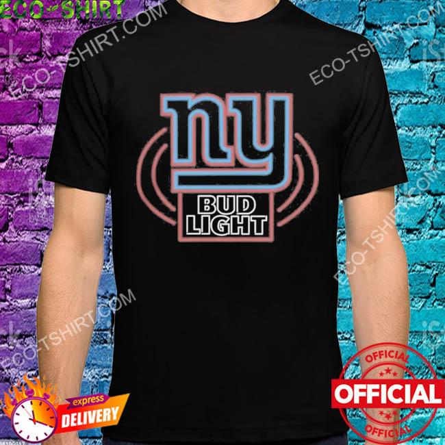 New york giants and bud light shirt