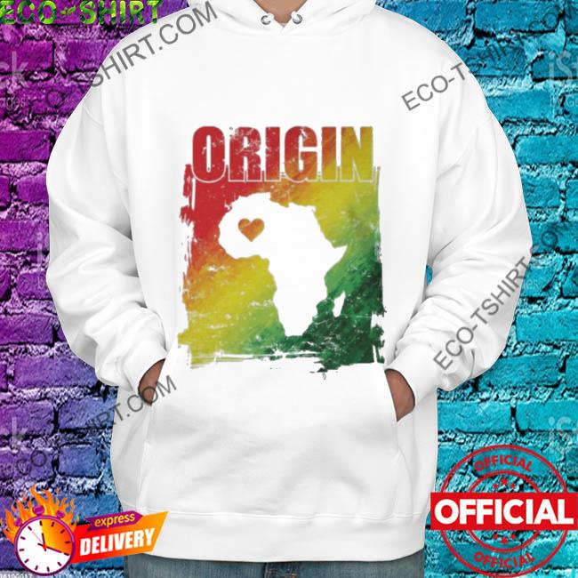 Origin map africa heart africa shirt, sweater, long sleeve and tank
