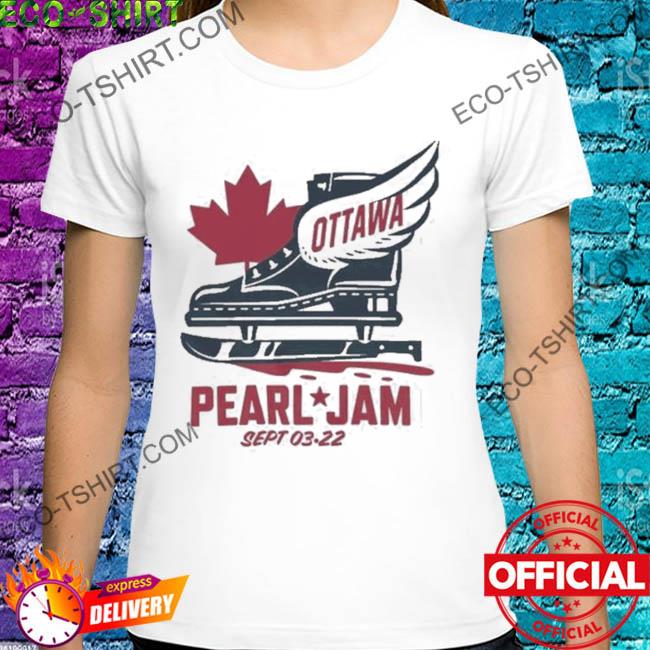 Pearl jam ottawa sept 03 02 shirt
