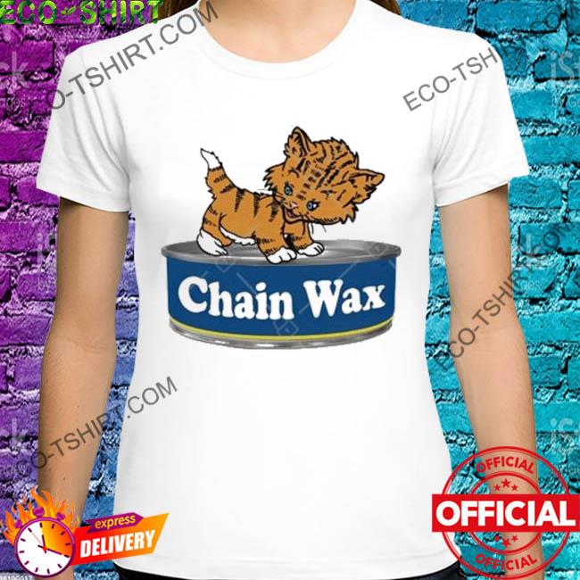 Cat chain wax shirt