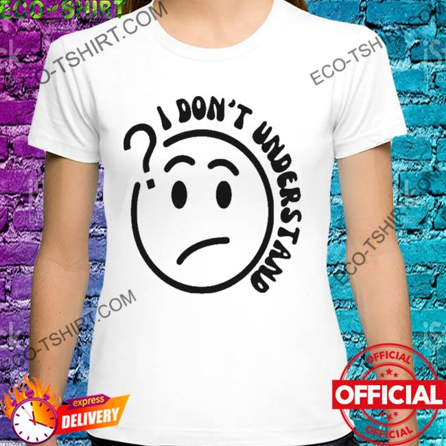 I don't understand confusing icon shirt