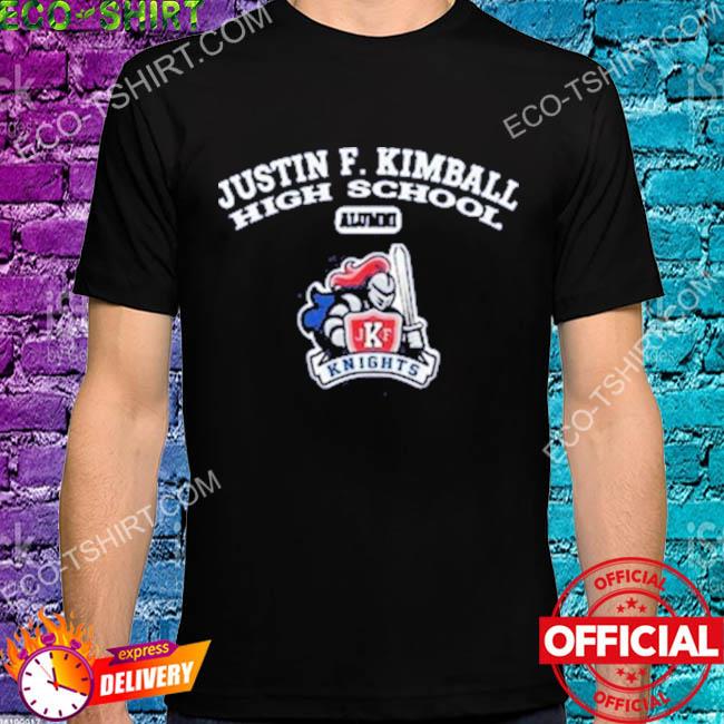 Justin f kimball high school knights shirt