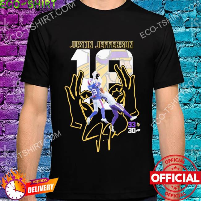 Justin Jefferson 18 33 30 shirt