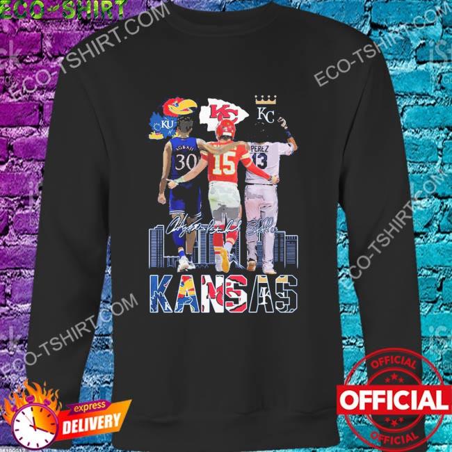 Kansas City Chiefs Mahomes And Kansas City Royals Perez Shirt -  High-Quality Printed Brand