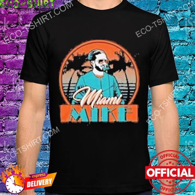 Miami mike coconut tree vintage shirt